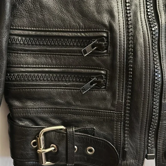 Re/Done leather moto jacket - Picture 6 of 16